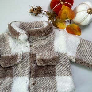 Baby Plaid Shacket